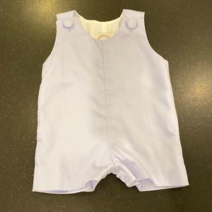 Southern Smocked Company Blue Shortalls 3M